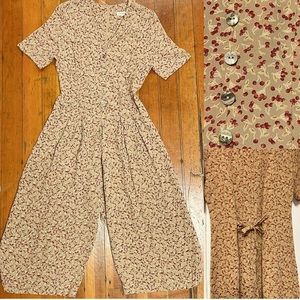 Vintage Cherry Jumpsuit